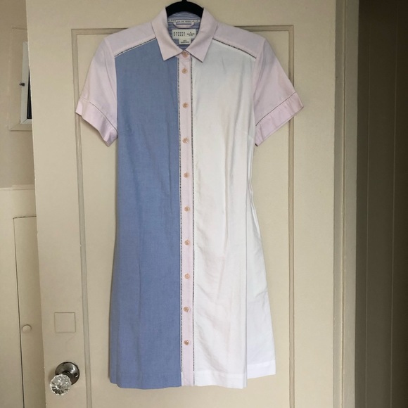 kate spade Dresses & Skirts - NWT. Kate Spade Broome Street colorblock shirtdress, size small.